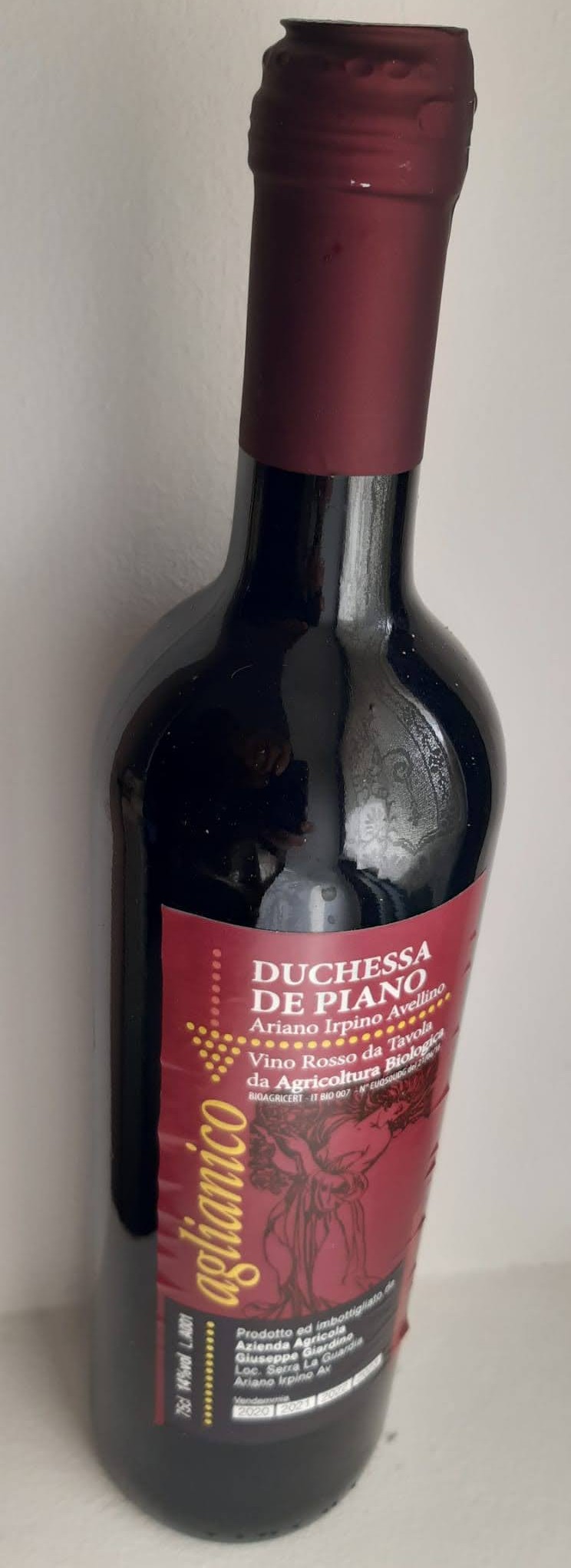 Vino Aglianico 0,75cl